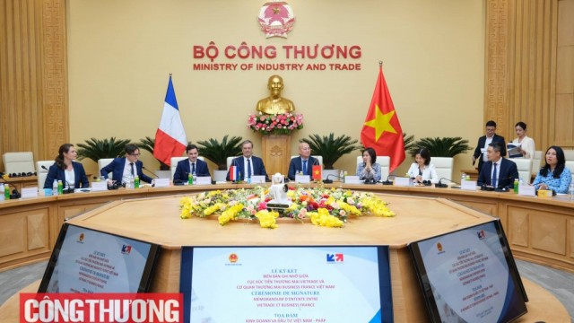 Tăng cường hợp tác trong xúc tiến thương mại và đầu tư giữa Việt Nam - Pháp