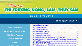 Trung tâm thông tin CN & TM ra mắt Bản tin Thị trường Nông, Lâm, Thủy sản Số ra ngày 13/8/2019