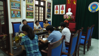 Đoàn công tác Phòng Thông tin Xuất nhập khẩu làm việc với  Liên minh Hợp tác xã tỉnh Nghệ An