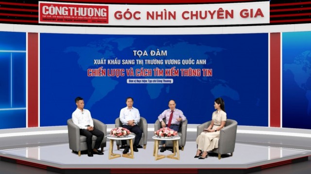 Tìm kiếm giải pháp tăng cường xuất khẩu sang thị trường Vương quốc Anh