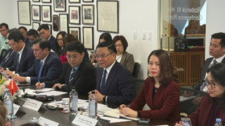 Quyền Bộ trưởng Bộ Công Thương Lê Mạnh Hùng dự tọa đàm với Hội đồng Kinh doanh Hoa Kỳ - ASEAN (USABC): Định hình khuôn khổ hợp tác kinh tế - thương mại Việt Nam - Hoa Kỳ ổn định, dài hạn và có thể dự báo