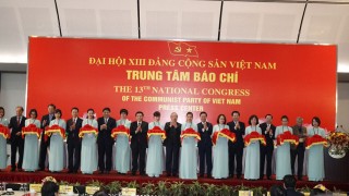 Khai trương Trung tâm Báo chí Đại hội XIII