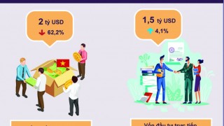 Tháng đầu năm, vốn FDI đăng ký mới vào ngành công nghiệp chế biến, chế tạo đạt 1,1 tỷ USD