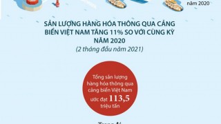 Hàng hóa thông qua cảng biển Việt Nam đạt kỷ lục