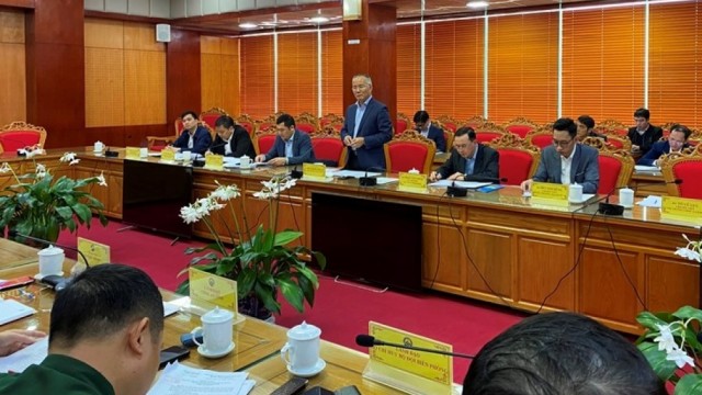 Thứ trưởng Trần Quốc Khánh làm việc tại tỉnh Lạng Sơn