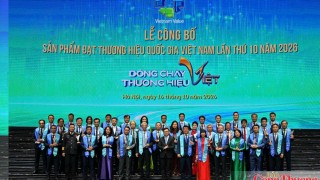 Bộ Công Thương tổ chức Lễ công bố sản phẩm đạt Thương hiệu quốc gia Việt Nam năm 2026