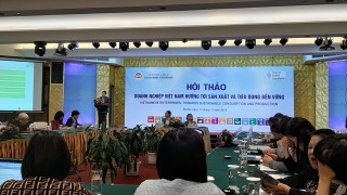 Doanh nghiệp Việt Nam hướng tới sản xuất và tiêu dùng bền vững