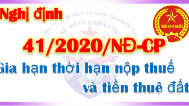 Gia hạn thời hạn nộp thuế và tiền thuê đất