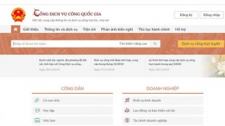 Đẩy mạnh thanh toán trực tuyến các loại phí, thuế trên Cổng DVC quốc gia