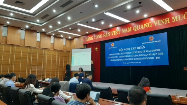 Bộ Công Thương tập huấn triển khai Nghị quyết số 68/NQ-CP về Chương trình cắt giảm, đơn giản hóa quy định liên quan đến hoạt động kinh doanh giai đoạn 2020 - 2025