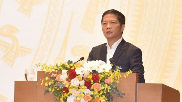 Bộ trưởng Trần Tuấn Anh phát biểu tại Hội nghị trực tuyến Chính phủ với các địa phương