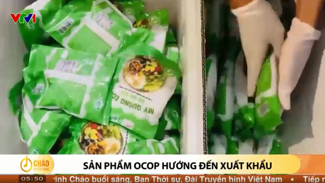 Sản phẩm OCOP hướng đến xuất khẩu