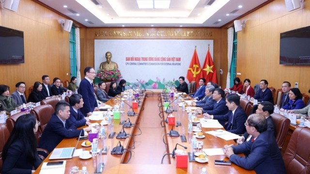 Thúc đẩy triển khai các hoạt động đối ngoại đảng, đối ngoại nhân dân 