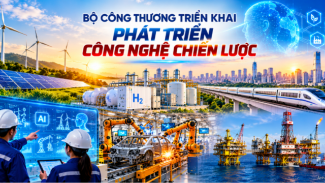 Công nghệ chiến lược và 3 bài toán lớn của ngành Công Thương