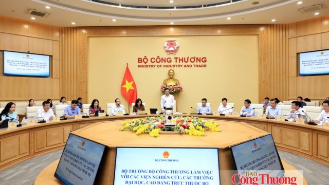 Gắn đào tạo, nghiên cứu khoa học với chiến lược phát triển ngành Công Thương