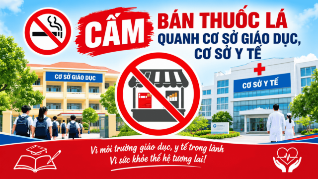 Siết chặt điểm bán thuốc lá: Tăng khoảng cách để bảo vệ trẻ em và người bệnh