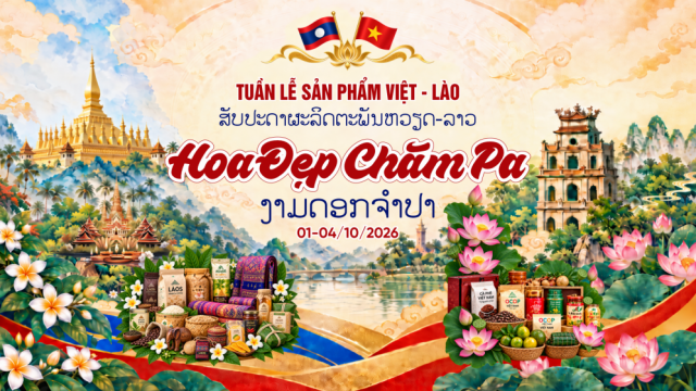 Tuần lễ sản phẩm Việt - Lào sẽ diễn ra tại Hà Nội từ 1/10