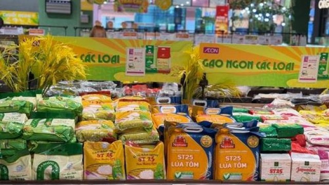 Gạo ST25 chính thức có mặt tại thị trường Đức