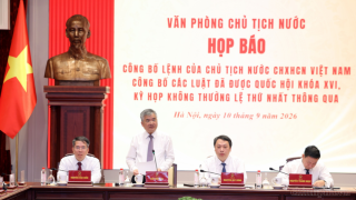 Họp báo công bố Lệnh của Chủ tịch nước về 15 luật: Nhiều thủ tục được cắt giảm