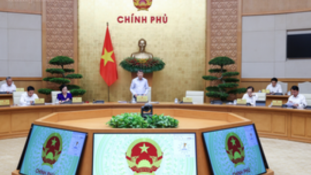 Chính phủ cho ý kiến đối với 11 dự án luật và 01 Nghị quyết