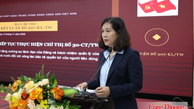 Đảng bộ Bộ Công Thương: Tăng cường vai trò lãnh đạo, bảo vệ người tiêu dùng