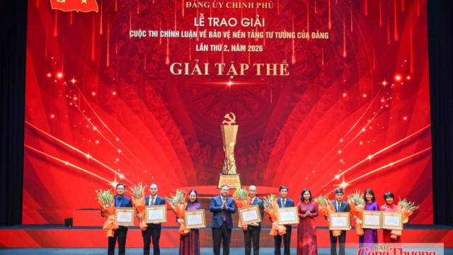 Đảng bộ Bộ Công Thương đạt nhiều thành tích cuộc thi chính luận bảo vệ nền tảng tư tưởng của Đảng
