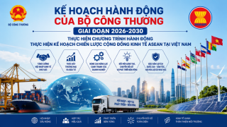 Kế hoạch hành động của Bộ Công Thương giai đoạn 2026-2030 thực hiện Chương trình hành động thực hiện Kế hoạch chiến lược Cộng đồng Kinh tế ASEAN tại Việt Nam giai đoạn 2026-2030 và 2031-2035