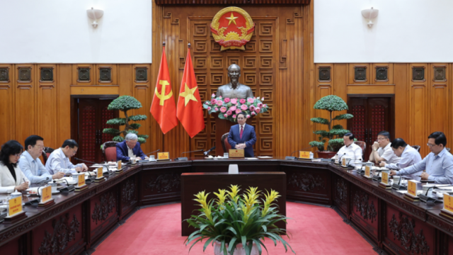 Thủ tướng Chính phủ chủ trì họp xây dựng kho dự trữ dầu thô Nghi Sơn