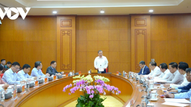 Tổng Bí thư Tô Lâm làm việc với Bộ Công Thương về định hướng thương mại quốc tế