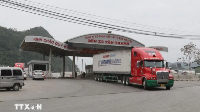 Xuất nhập khẩu qua ga Đồng Đăng tăng trưởng mạnh