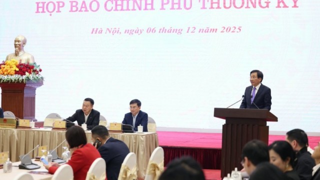 Họp báo Chính phủ thường kỳ tháng 11: Thông tin tình hình kinh tế-xã hội