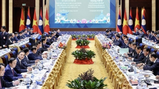 Kỳ họp 48 Uỷ ban liên Chính phủ Việt Nam - Lào: Thúc đẩy liên kết kinh tế, thương mại