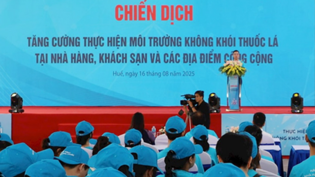 Đẩy mạnh các chiến dịch “nói không với thuốc lá” cho thanh thiếu niên Việt Nam