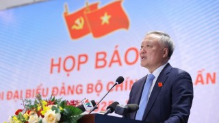 Họp báo về kết quả Đại hội đại biểu Đảng bộ Chính phủ lần thứ nhất 