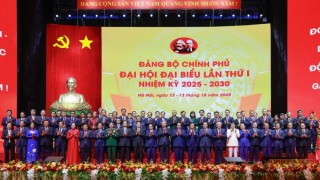 Đại hội Đảng bộ Chính phủ lần thứ I thành công rất tốt đẹp