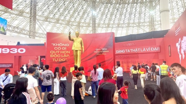 Sức hút lan tỏa từ Triển lãm 80 năm Thành tựu đất nước