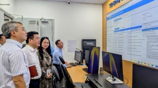 Bộ trưởng Nguyễn Hồng Diên kiểm tra Trung tâm Dữ liệu Bộ Công Thương