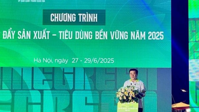 Bộ Công Thương và Đài Tiếng nói Việt Nam khai mạc Triển lãm Thúc đẩy sản xuất - tiêu dùng bền vững năm 2025: Cam kết mạnh mẽ vì kỷ nguyên xanh của Việt Nam