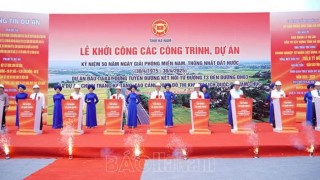 Bộ trưởng dự Lễ khởi công các Dự án đầu tư xây dựng trọng điểm tại Hà Nam