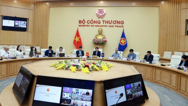 Hội nghị Bộ trưởng Kinh tế ASEAN đặc biệt về chính sách thuế quan của Hoa Kỳ
