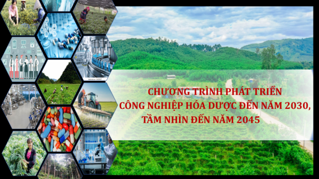 Chương trình phát triển công nghiệp hóa dược đến năm 2030, tầm nhìn đến năm 2045