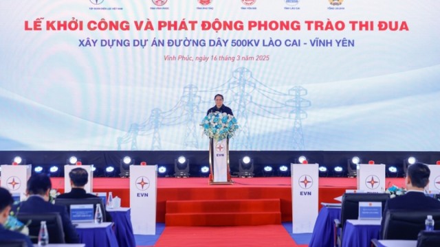 Thủ tướng: Thần tốc hoàn thành đường dây 500 kV Lào Cai - Vĩnh Yên trong 6 tháng