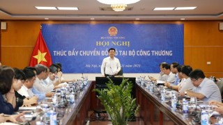Bộ trưởng Nguyễn Hồng Diên chủ trì Hội nghị thúc đẩy Chuyển đổi số tại Bộ Công Thương