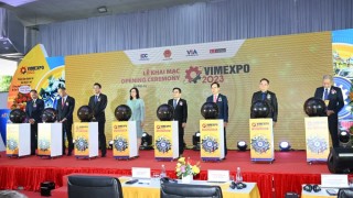 Lễ khai mạc Triển lãm Quốc tế về công nghiệp hỗ trợ và chế biến chế tạo Việt Nam 2023
