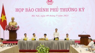 Thứ trưởng Đỗ Thắng Hải trả lời báo chí tại Họp báo Chính phủ thường kỳ tháng 8/2023