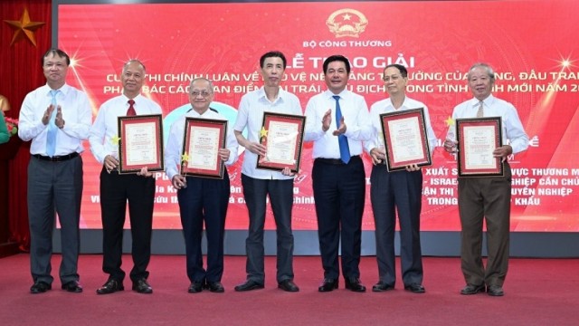 Lễ Tổng kết, trao giải Cuộc thi về bảo vệ nền tảng tư tưởng của Đảng và Phát động cuộc thi về Bảo vệ môi trường ngành Công Thương năm 2023