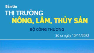 Bản tin thị trường nông, lâm, thủy sản số ra ngày 10/11/2022